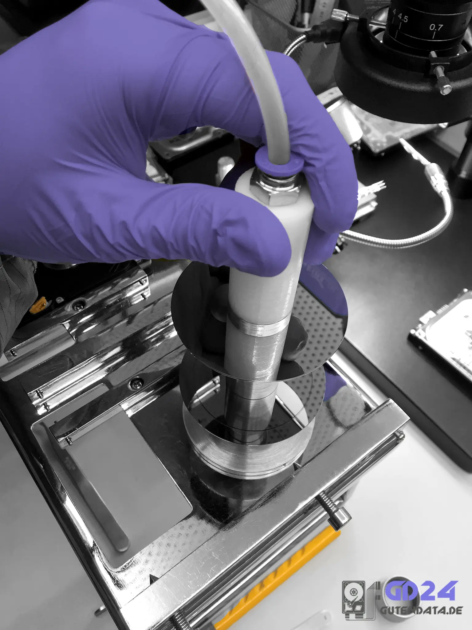 Platter remover tool for HDD