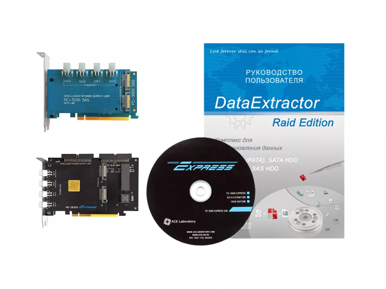 PC-3000 Express/SAS RAID Edition – RAID array rebuild